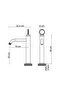Fk-4021 Chrome High Basin Faucet - 2