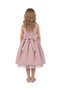 - Girls' Shimmer Tulle Hem Fit & Flare Dress - Pink - 5Y to 9Y - 3