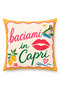 Ays Home Powder Yellow Maximalist Pattern Garden Balcony Cushion Cover Set (Double-Sided) - 4