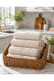 Velvet Lace Kitchen Towels (4 Pieces) |   30X50 cm |   Soft Textured |   High Absorbency |   Stylish Design - 2