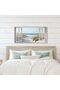 Window Beach Wall Art Prints Modern Large Tropical Coastal Landscape Canvas Bedroom Blue Ocean Pict - 2