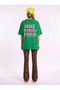 Make Yourself Proud Oversize Fit Women's T-Shirt - Jelly Green - C101 - 3