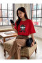 Unisex Mood Printed Oversize T-shirt - 2