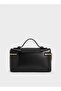 Charles & Keith Arwen Box Tote - Black - 2