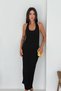 Women Halter Neck Fit Maxi Dress Stylish Long Dress