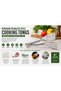 B&S Kitchen Tongs Easy to Clean-Food Safe Stainless Steel Cooking Tongs, Salad, BBQ, Frying Tongs - 5