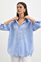 Basic modal shirt blue - 3