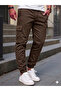 Cargo Pants Cotton Lycra Elastic Waistband Cargo Pocket Trousers
