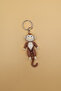 Keychain with Movable Cute Monkey Figure (Large Size: 10cm) - Gift Bag Ornament and Car Keychain - 2