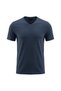 Men's Vision V-Neck Premium Quality Dense Textured Cotton T-Shirt Navy Blue M102-R0220-07 - 8