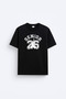 Senior 2026 Graduation Printed Cotton Fabric Black T-Shirt T-Shirt