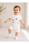 Unisex Baby Two-Piece T-Shirt and Overalls Set of 2 Bebeek 1-3 Years Old 100% Cotton Baby Overalls - 2