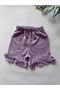 Floral Patterned Baby Collar 2-Piece Baby Girl Muslin Set - 100% Cotton - 5