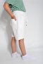 Boys' White Shorts ½100 Cotton Lakos Pique Fabric - 5