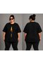 Unisex Oversize T-Shirt Match Printed 100% Cotton Large Size T-Shirt Comfortable Fit - 2
