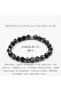 Healing Natural Stone Bracelet |   Obsidian Natural Stone Certified 8 mm - 2