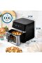 Sunbeam Alinea Max 7.5L DiamondForce Air Fryer | Durable Nonstick, Large Viewing Window, Indoor Light, 10 Baking - 7
