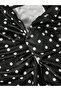 Double Front Twist Polka Dot Patterned Thin Strap Alaçatı Crop Top - 8