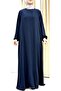 New Season Embroidered Ferace Tesettür Women's Outerwear - 4