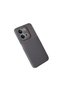 غطاء كربوني متوافق مع هاتف Xiaomi Redmi 15C 5G مع خاصية التركيز التلقائي - رمادي - 5