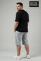 Large Size Men's 2-Piece Capri Shorts Comfortable Fit Set 3Xl-6Xl Spr26Bsr591+2 - 3