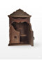 Wooden Hand-Carved Key Holder with Lid Entrance Hall Type Multi-Purpose Key Box - 3
