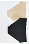 4 Pieces of Laser Cut Seamless Bikini Padded Women's Panties - 4