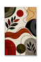 Sdt Shape Theme Patterned Modern Woven Base Decorative Carpet Sdt1641