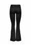 Women's Black Onlroyal High Flared 600 Dnm Noos Pants - 5
