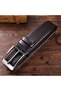 Elegant 7-in-1 Piece Men’s Business Gift Set – Black Leather Watch, Belt, Wallet, Tie, Cufflinks & Tie Clip - 7
