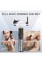 Manscape Body Hair Trimmer for Men - 2-in-1 Electric Razor, Waterproof Wet/Dry Hair Shavers & Groomer for Pubic Groin & Ball Hair - 4
