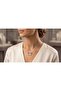 Silver Script Love Necklace