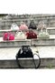 Mini Size Women's Hand and Shoulder Bag with Scarf Detail and Long Cross Strap - 2