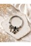 Premium Silver Color Steel Wire Handcuff Charm Model with Bee Figure Women's Bijouterie Bracelet - 2