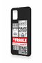 Samsung A31 Compatible Fragile Patterned Silicone Case - 4