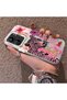 Poco C65 Compatible Silicone Edge Hard Back Case Couple Phone Case Leopard Pattern - 2