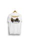 Goldwing 50Th Anniversary / 100% Cotton 24/1 Fabric Premium Black and White Tshirt - 2