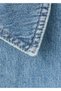 Çoban düğmeli denim ceket - 7