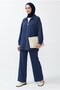 Boy's Zippered Double Suit with Single Pocket Trousers Indigo 26Yt697 - 3