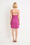 Women's Sleeveless Rope Strap A-Line Mini Dress Pool Neckline Textured Knitted Relaxed Fit Casual Modern Stylish Elegant - 5