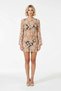 Women's Openwork Woven Crew Neck Sleeveless Bodycon Midi Beach Dress %100 Cotton Daily Casual Modern - 4