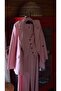 Premium Women's Striped Pink Jacket Vest Trousers 3-Piece Set – Modern Office Elegance - 7