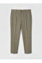Green Regular Fit Gabardine Men's Suit Trousers - 5