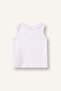 Cycling Ruffle Collar Kiras Patterned White Undershirt Baby Girl H8226A526Sm - 3