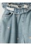 Seray New Season Embroidered Girls' Jogger Jean Pants - 3