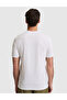 Ecru Regular Fit 100% Cotton Crew Neck T-Shirt 50327871-Vr019 - 5