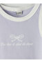 Lcw Kids Printed Girls' Ribbed Undershirt - 4