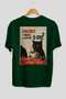 For the Love of Cats 126 Cat Printed Green Oversize T-Shirt 100% Cotton Unisex Cat Lover Premium Design