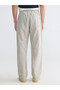 Vizyon New Season Comfortable Fit Linen Look Men's Trousers - 8