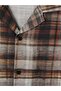 Esvab • Modern & Distinctive Relax Fit Checkered Embroidered Men's Shirt - 3